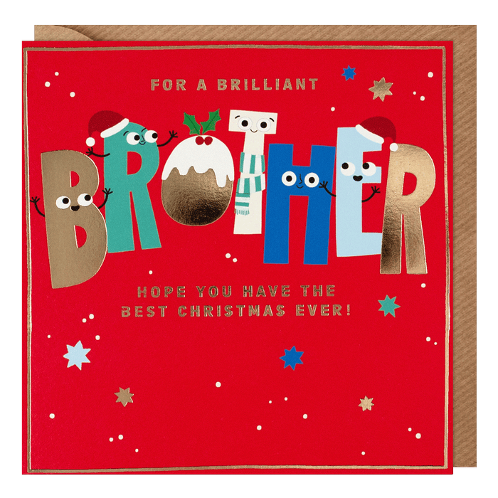 Paperlink 'For A Brilliant' Christmas Card