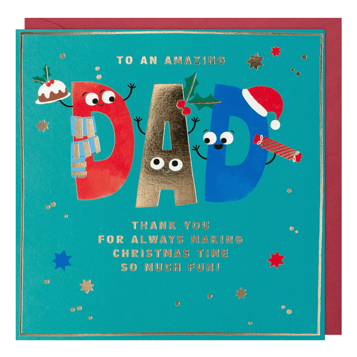 Paperlink 'To An Amazing Dad' Christmas Card