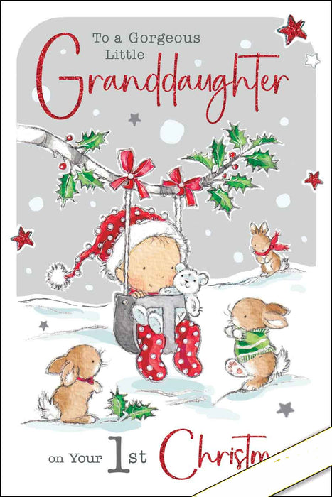 Jonny Javelin 'Granddaughter's First' Christmas Card