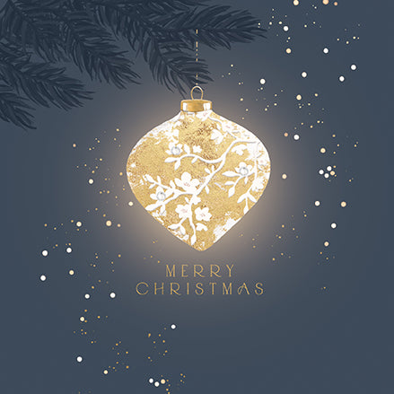 Paperlink 'Christmas Tree Bauble' Christmas Card