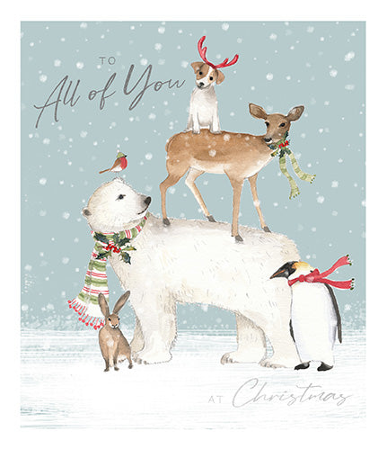 Paperlink 'To All Of You' Christmas Card