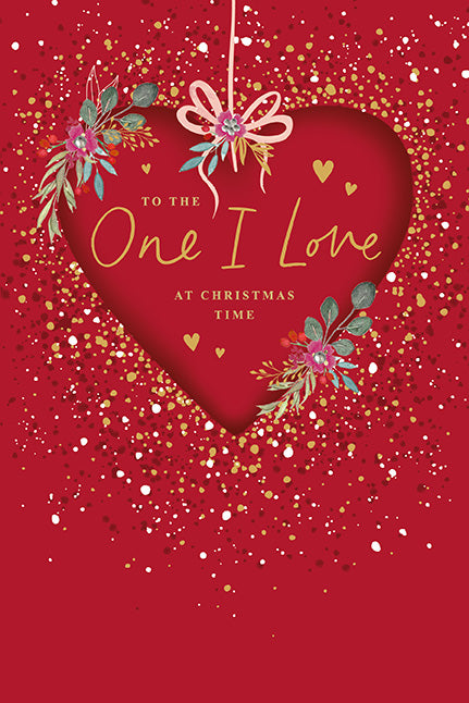 Paperlink 'To The One I Love' Christmas Card