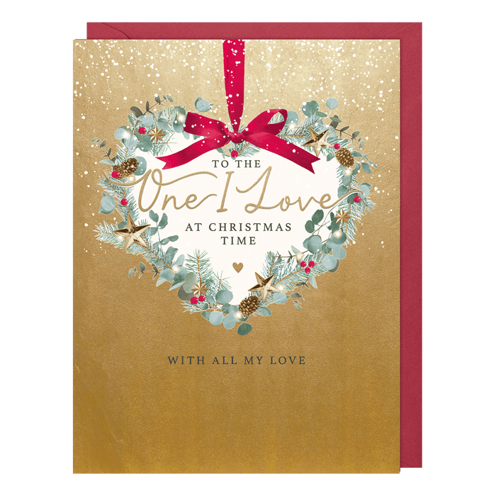 Paperlink 'For The One I Love' Christmas Card