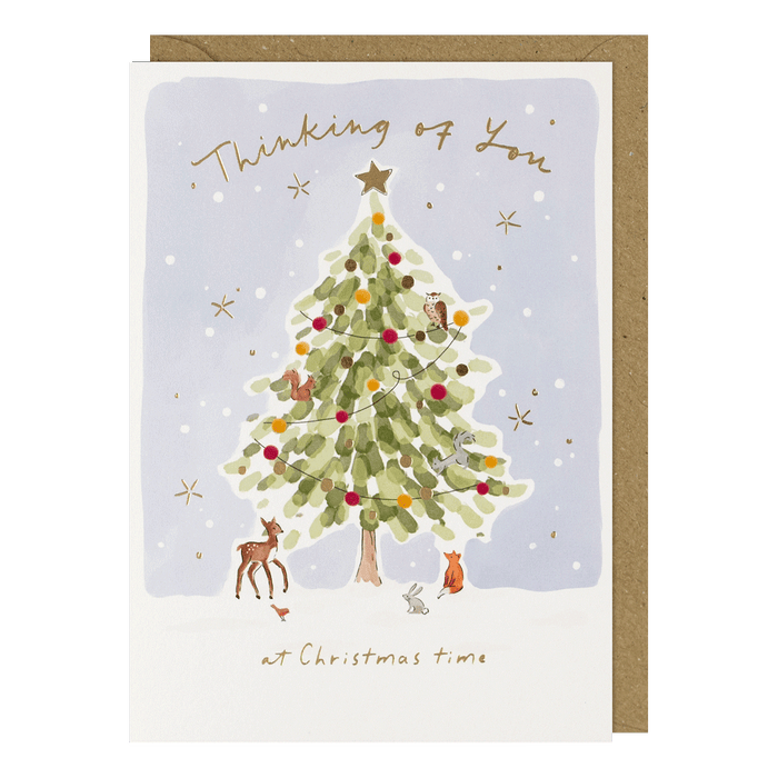 Paperlink 'Thinking Of You' Christmas Card