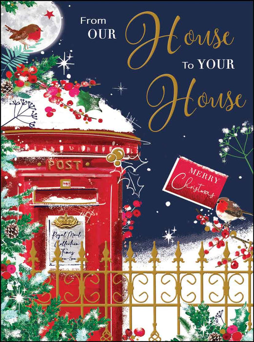 Jonny Javelin 'From Our House to Your House' Christmas Card