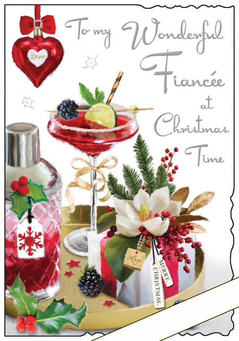 Jonny Javelin 'To My Wonderful Fiance' Christmas Card