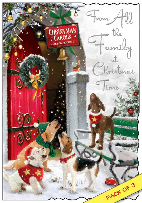 Jonny Javelin 'From All the Family' Christmas Card