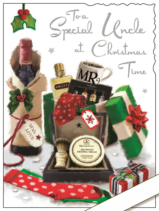Jonny Javelin 'To A Special Uncle' Christmas Card