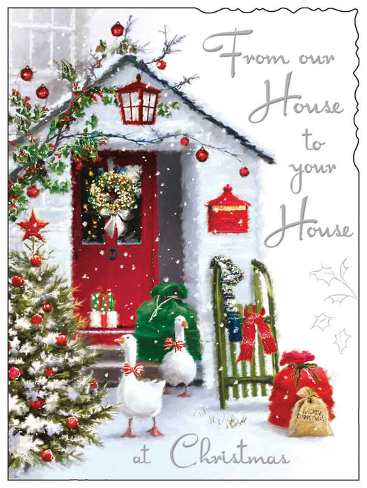 Jonny Javelin 'Our House To Your House' Christmas Card