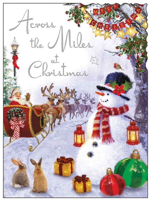Jonny Javelin 'Across the Miles' Christmas Card