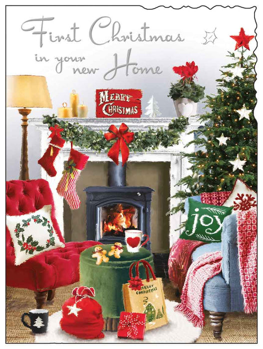 Jonny Javelin '1st Christmas in Your New Home' Christmas Card