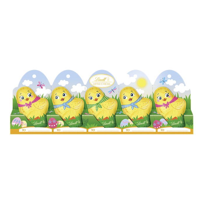 Lindt Little Chick Milk Chocolate 5 Pack 50g