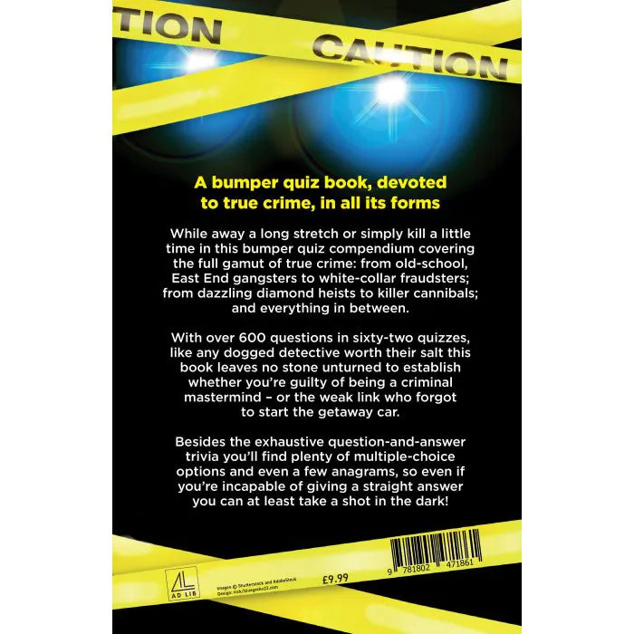 Boxer True Crime Quiz Book