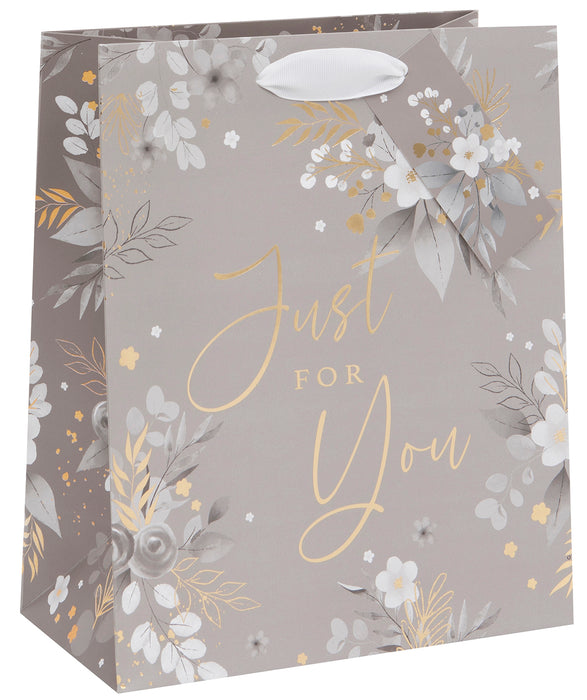 Ballyhoo Large Gift Bag Just For You Floral