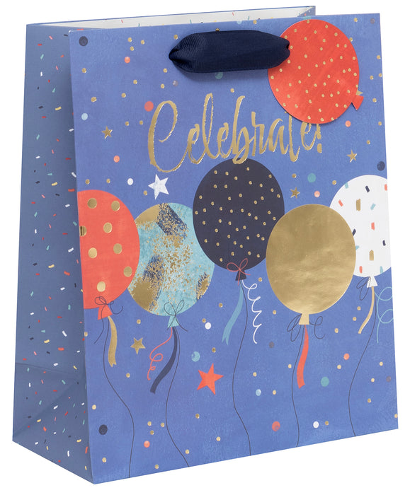 Ballyhoo Midi Gift Bag Celebrate Balloons