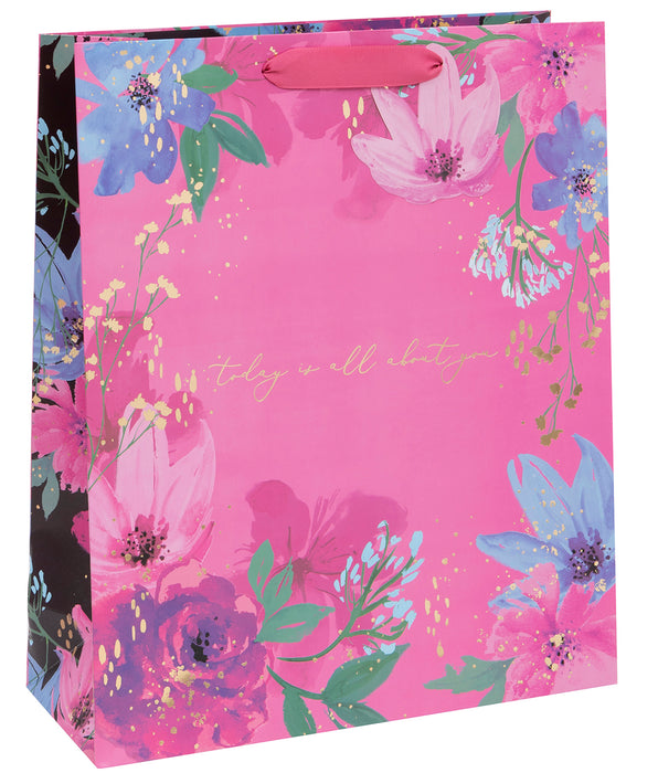 Ballyhoo Shopper Gift Bag All About You Floral