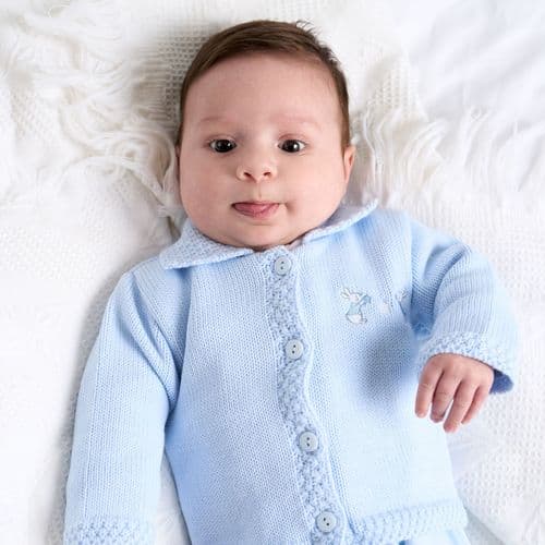 Dandelion Baby New Bunny Blue Cardigan