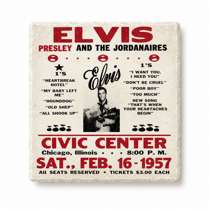 Marble Coaster - Elvis Presley 3