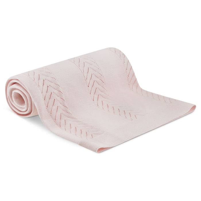 Dandelion Pink Chevron Cotton Shawl