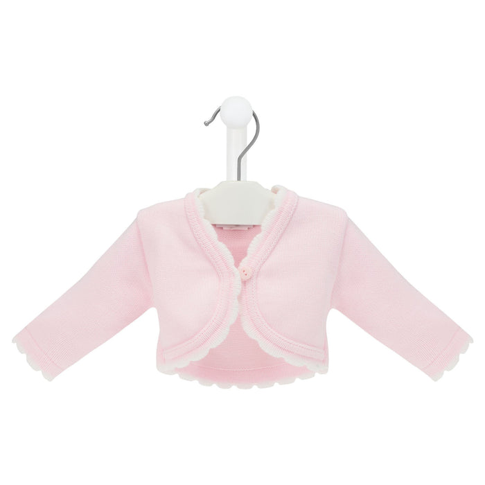 Dandelion Bolero Cardigan Pink 3-6 months
