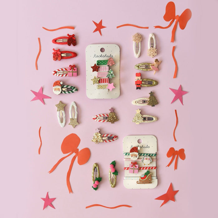 Rockahula Ballet Shoes Clips Red