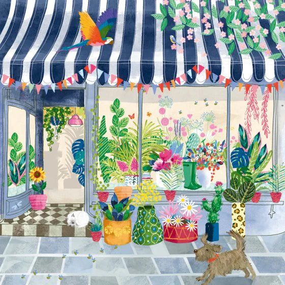 Abacus 'Blossoms On The Corner' Birthday Card