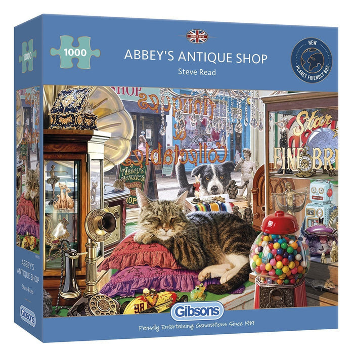 Gibsons Abbey's Antique Shop 1000pc Jigsaw Puzzle