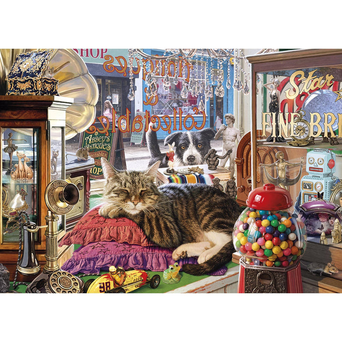 Gibsons Abbey's Antique Shop 1000pc Jigsaw Puzzle