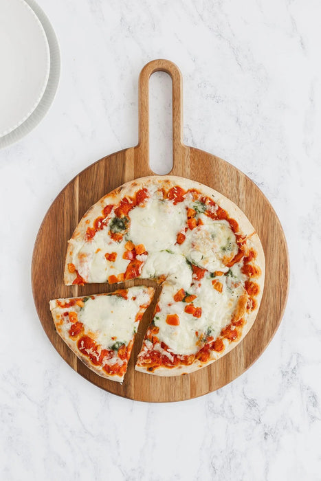 Pizza Board & Cutter Gift Set – Natural