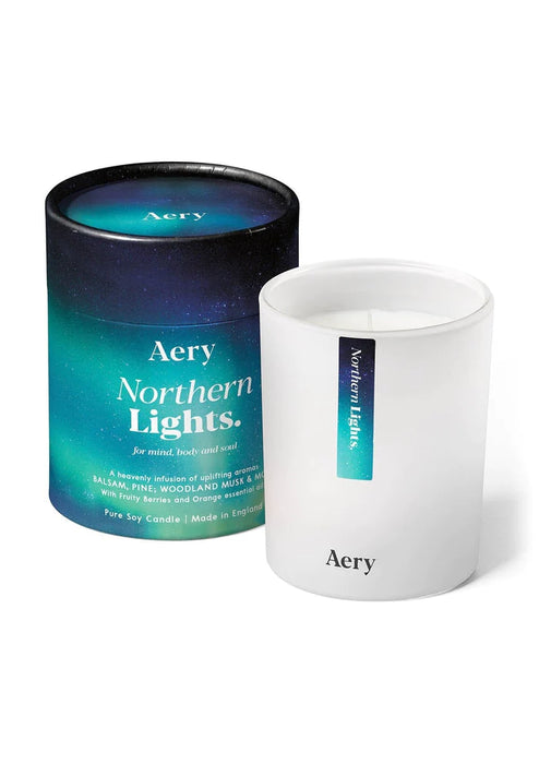 Aery Northern Lights Pine Cedar Scented Candle