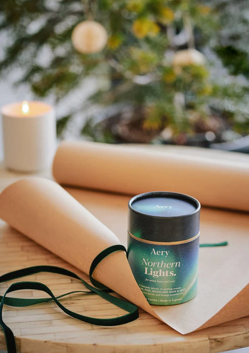 Aery Northern Lights Pine Cedar Scented Candle