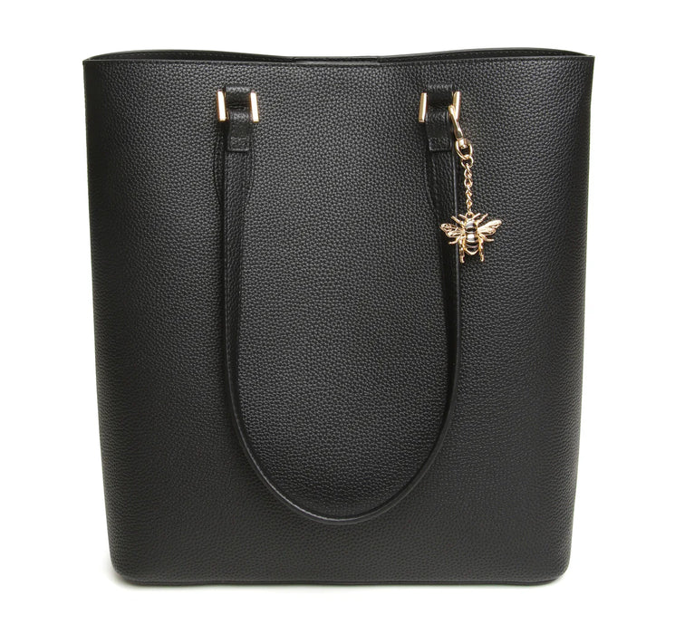 Alice Wheeler Black Marlow Tote Bag