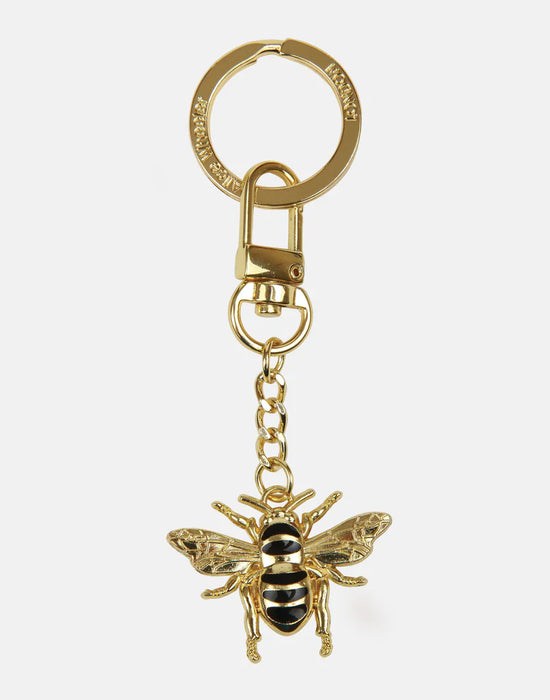 Alice Wheeler Key Ring With Bee