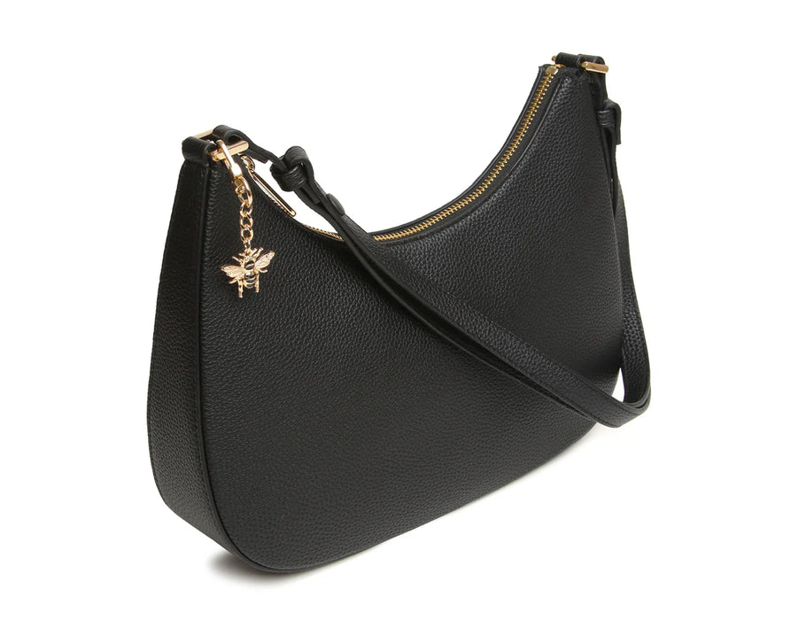 Alice Wheeler Black Ascot Cross Body Bag
