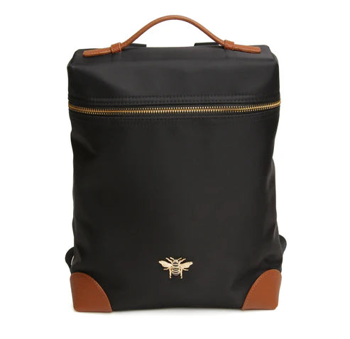 Alice Wheeler Black Primrose Lightweight Backpack