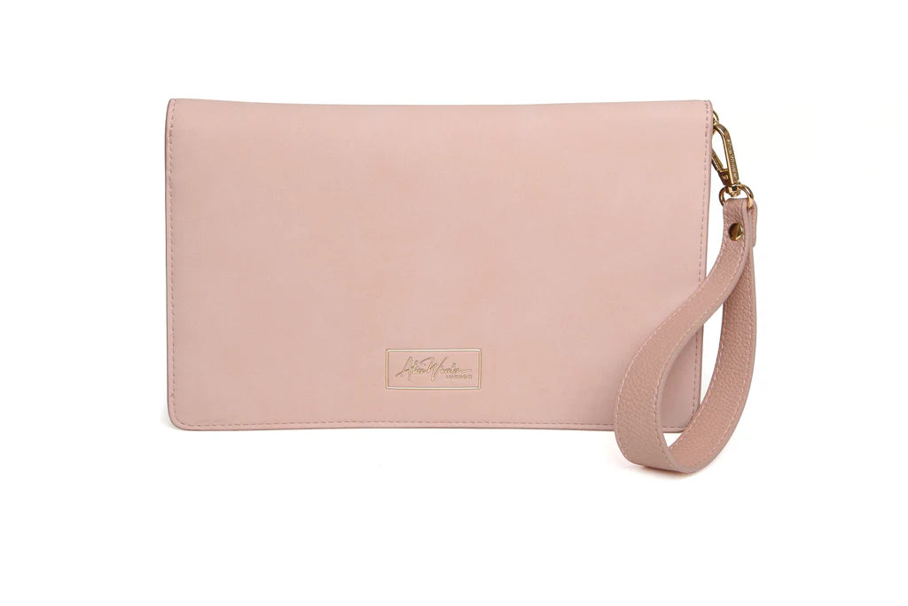 Alice Wheeler Pink Chelsea Clutch