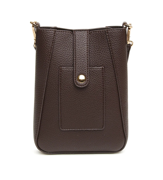 Alice Wheeler Kensington Phone Crossbody Bag Chocolate