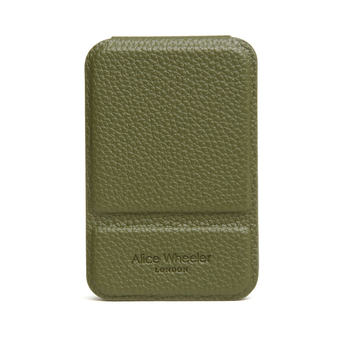 Alice Wheeler Olive Folding Travel Mirror