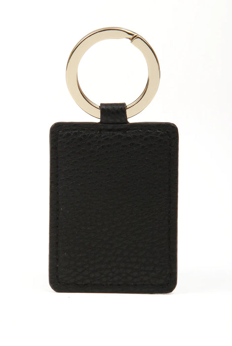 Alice Wheeler Black Key Ring With Bee