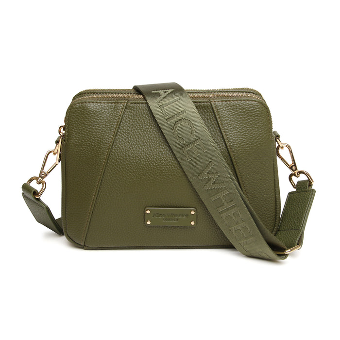 Alice Wheeler Olive Kensington CBB Double Zip