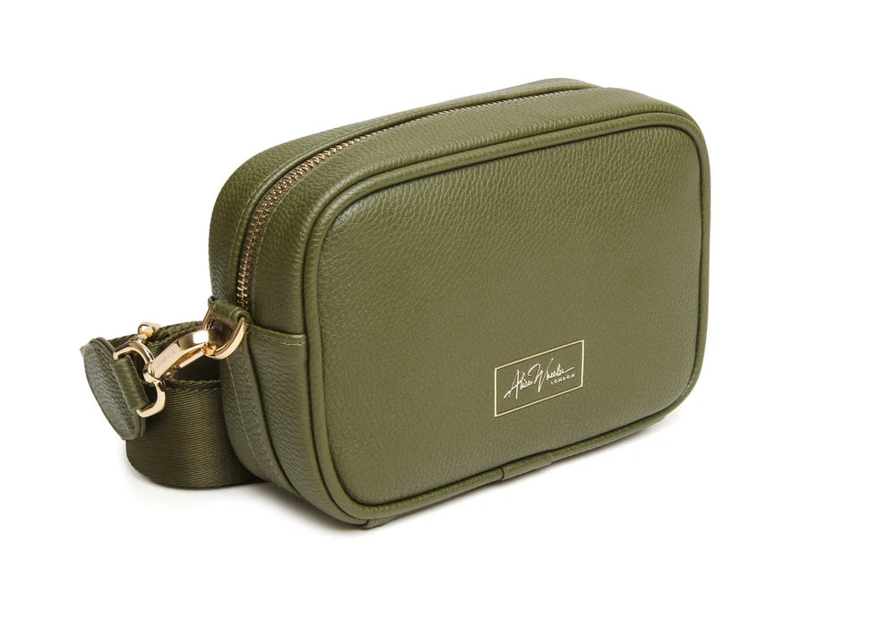 Alice Wheeler Olive Mini Soho With Crossbody Webbing Strap Bag