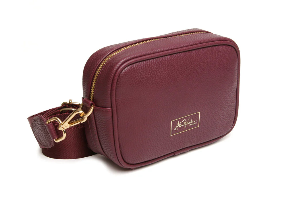 Alice Wheeler Berry Mini Soho With Crossbody Webbing Strap Bag