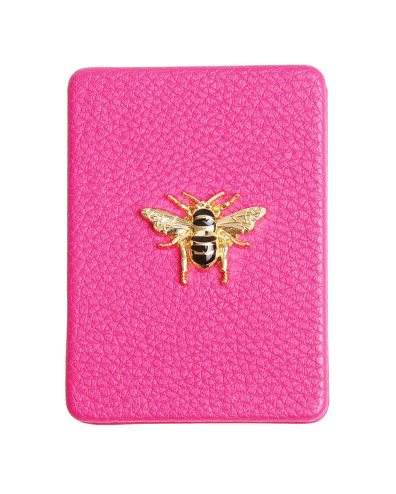 Alice Wheeler Hot Pink Oblong Compact Mirror