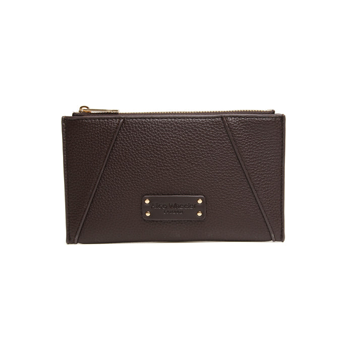 Alice Wheeler Chocolate Kensington Purse