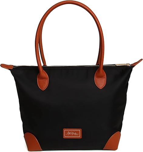Alice Wheeler Black Shoreditch Medium Tote Bag