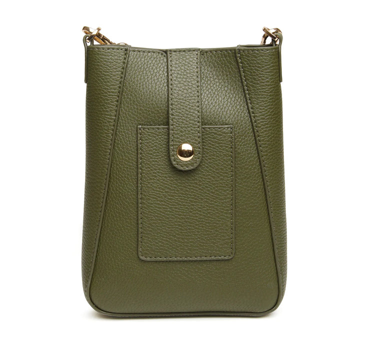 Alice Wheeler Kensington Phone Crossbody Bag Olive
