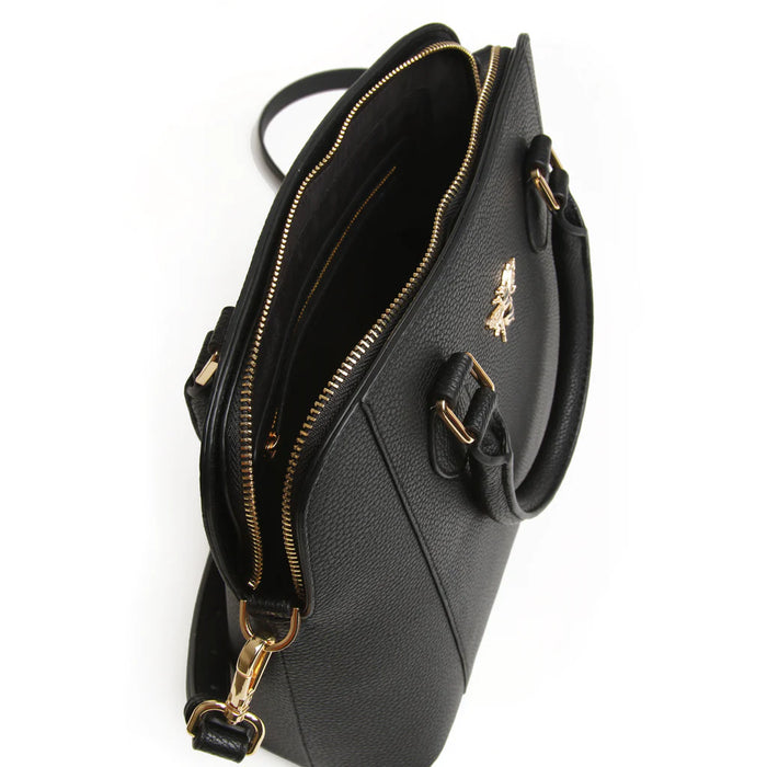 Alice Wheeler Black Sloane Handbag