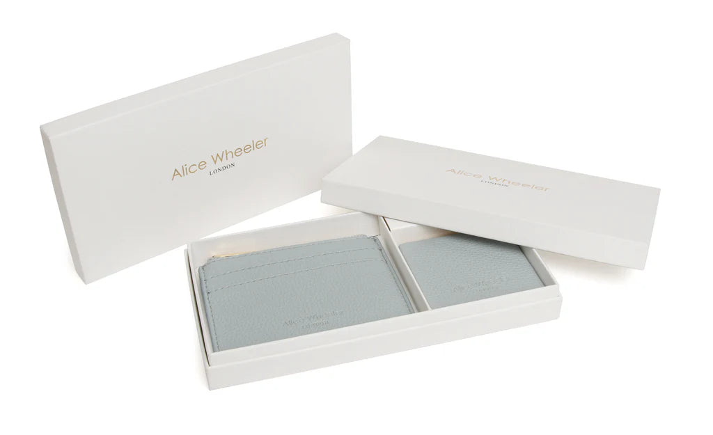 Alice Wheeler Duck Egg Purse & Mirror Compact