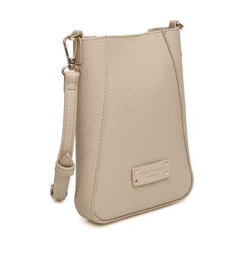 Alice Wheeler Kensington Phone Crossbody Bag Stone