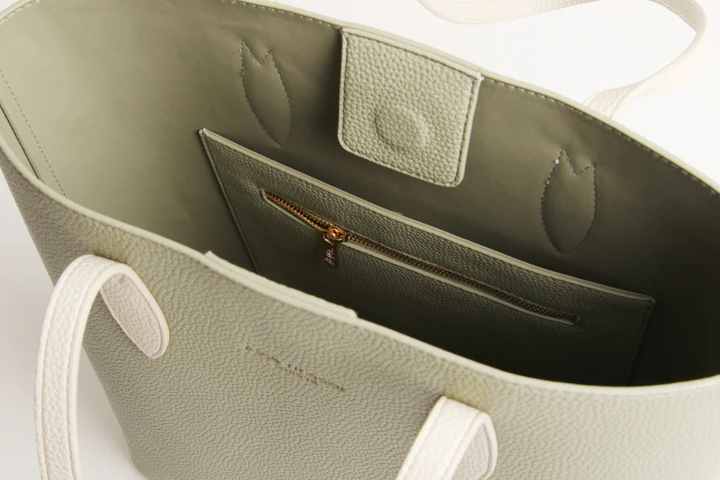 Alice Wheeler Pistachio Tote Bag